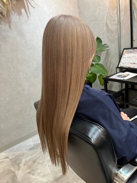 ルルヘアー(Lull hair) ミルクティーカラー