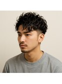 SOUPREX大人ツーブロック　ビジネスパーマ　20代 30代 40代