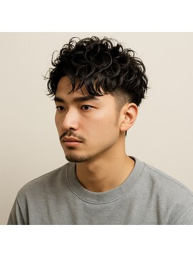 スープレックス ヘアーデザイン(SOUPREX HAIR DESIGN) SOUPREX大人ツーブロック　ビジネスパーマ　20代 30代 40代
