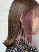 ランプヘアーデザイン(LAMP HAIR DESIGN)&nbsp;【LAMP HAIR DESIGN 堀田】インナーカラー/パープルピンク*