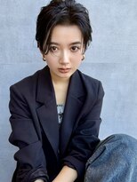 ミンクス 青山店(MINX) 【MINX】くびれヘア+くすみベージュハイライトカラー_表参道