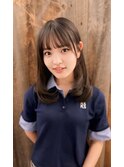 韓国ヘアくびれヘアヨシンモリ顔周りレイヤー20代30代40代