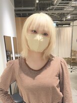 ゴウトゥデイ 渋谷MODI店(GO TODAY)&nbsp;抜きっぱなしブリーチ×ミディアムレイヤー