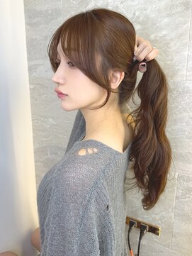 ロンドアヴァントゥス 池袋(Lond aventus) オリーブグレー/ボブ/顔周り/小顔/レイヤー/髪質改善/縮毛矯正