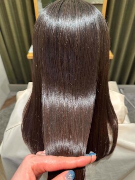 ムーン(moon) クラゲヘアー/小顔に見せるヘア/ココアベージュ/武蔵小杉