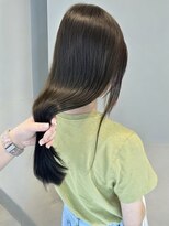 シエル バイ ケンジ 登戸 生田(CIEL by KENJE)&nbsp;透明感アッシュカラー暗髪艶髪ブラウンブラック韓国風