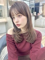 ロンドシエル 横浜(Lond ciel)&nbsp;暗めカラー/グランマッシュ/デザインカラー/レイヤーカット/横浜