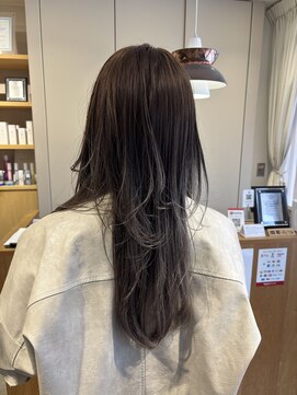 トリート 浦安店(TREAT) ルーツカラー×ロングレイヤー