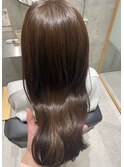 【透明感カラー】抜け感ブランジュ
