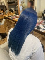 イロ プラス 南田宮店(iro+)&nbsp;#Blue#ブリーチカラー