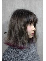 salon de MiLK 札幌大通店【サロン ド ミルク】 *グレージュ+裾カラー