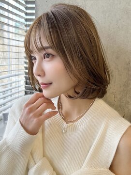 アビー(ABBEY) ボブショートボブ切りっぱなしボブ内巻きボブミニボブ小顔カット