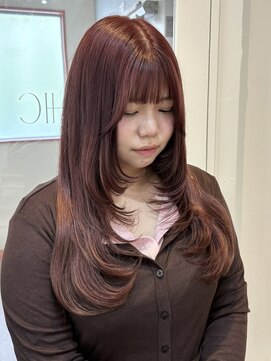 シーク 八王子(CHIC) ブリーチなしダブルカラー×レイヤーカット【八王子】