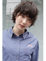 ディッセンバー 渋谷(December) ボブパーマショートパーマブラウンカラーレイヤーカット