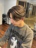 メンズカット+パーマ ¥12000