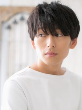モッズヘアー メン 戸田公園店(mod's hair men) 就活ビジカジ刈り上げない韓国ナチュラル黒髪フェザーマッシュi