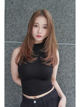アンジェリカラボ 梅田店(ANGELICA LABO) レイヤーカット×韓国ヘア×顔まわり×髪質改善【川又】
