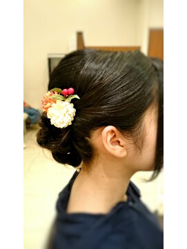 ユニヘアデザイン(Uni.hair design) 古風なヘアーセット