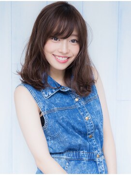 サンド 銀座(sand) 【sand絹村】小顔斜めバング＆厚めバングのアッシュハニーヘア