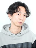 メンズ+ミックスパーマ