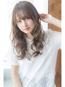 アフロート ギンザ(AFLOAT GINZA) AFLOAT明日香の ヘルシーレイヤー イルミナカラー 無造作 カール