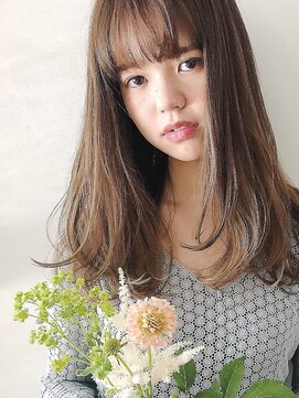 シアアオヤマ 表参道青山(SHEA aoyama) 【前坂 美来乃】nuance ストレート&アッシュブラウン【表参道】