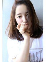 ブラン 天王寺(Blanc)&nbsp;【Blanc/天王寺】斜めバング/ボブディ/イルミナカラーm２