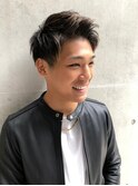 【STUD】ツーブロック×UPバングショート