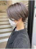 大人女性人気No.1☆大人かわいいハンサムショート透明感カラー☆