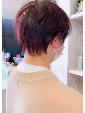 キャアリー(Caary) 福山市 人気　丸みショートヘア、ショートボブ(Caary)キャアリー