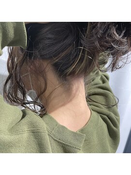 シェル 吉祥寺(shell) 極細ハイライト/インナーカラー/前髪カット