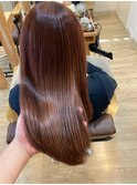 髪質改善　ビフォーアフター　その421（インナーカラー）