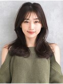 顔まわりカット*艶カラー