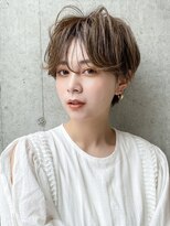 【baLon.fem 志岐英恵】 ふわっとベージュ系ショート◎