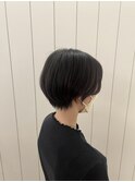 20代30代大人かわいいショートボブx小顔ひし形パーマ