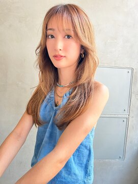 ロイジー(roijir) 表参道roijirくびれレイヤー×ブリーチ