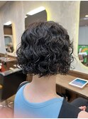 根本 くるくる パーマ