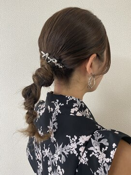 ヘアバースト(Hair Vast) ナチュラルヘアアレンジ