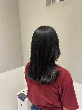 ガリカ(Gallica kinshicho) 【haruka】くびれミディアム/透ける暗髪/地毛風カラー/韓国ヘア