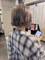 アトリエ エス atelier es HAIRDESIGN&nbsp;ハイトーンボブ/ダブルカラー/ブリーチオンカラー/透明感カラー