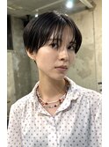 ショートカット/ハンサムショート/耳掛けショート/カット