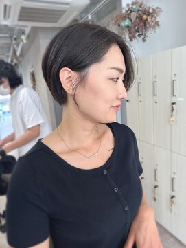 シェノン(Chainon.) 大人ショート　骨格補正　【博多】