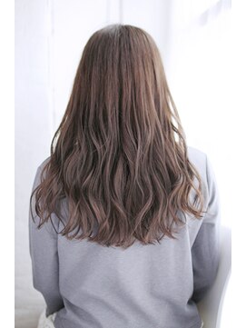 シュシュット(chouchoute) レイヤーカットウェットヘアデザインカラーオリーブベージュ/116