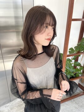 ソピ バイ インビテーション(sopi by invitation) くびれヘア / ラベンダーベージュ / レイヤーカット☆