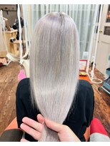 アンメリーアン(Ann merry ann)&nbsp;大人美人斜めバングくびれデジタルパーマ毛先丸みパーマ