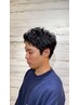 【谷奥限定】スパイキーショート＋ピンパーマ
