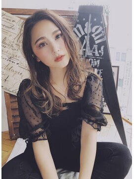 ニスル 町田店(NISURU) 似合わせカット/大人ガーリー/ダークアッシュ/着物/町田/町田駅