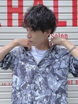 カリファ 田町(KHALIFA)&nbsp;【 メンズマッシュ × ツイストスパイラルパーマ 】