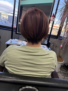 ヘアーラボ 樟葉(Hair Labo) 60代ショートボブ