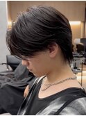 ニュアンスパーマセンターパートサイドパート韓国カルマパーマ